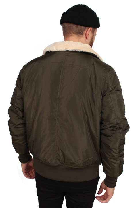Urban Classics Pilot Bomber Veste Olive