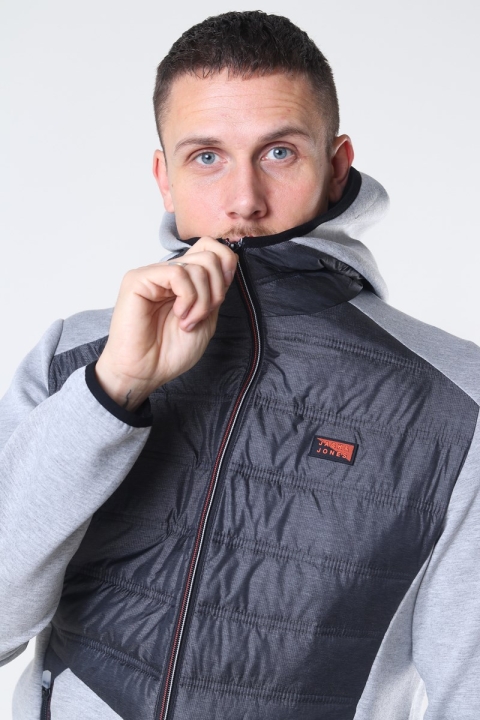 Jack & Jones Toby Hybrid Veste Light Grey Melange