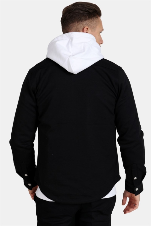 Clean Cut Pocket Jersey Veste Black