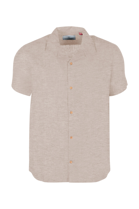 Kronstadt Ayers SS loose Shirt Feather Gray
