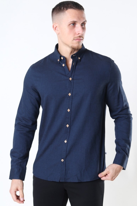 Kronstadt Johan Diego Cotton Chemises Navy