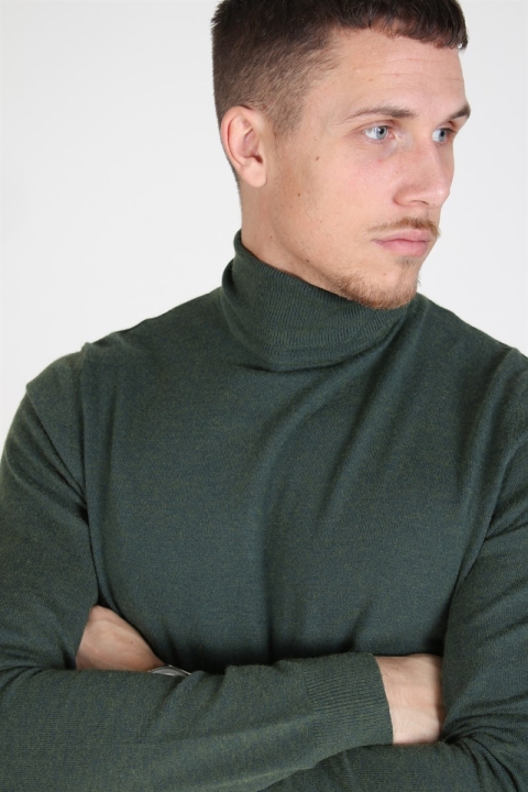 Only & Sons Mikkel 12 High Neck Tricot Darkest Spruce