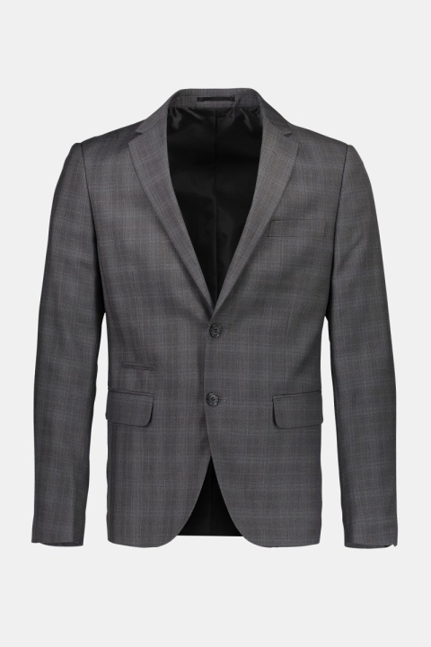 Lindbergh Checked Men's Costume Check Grey