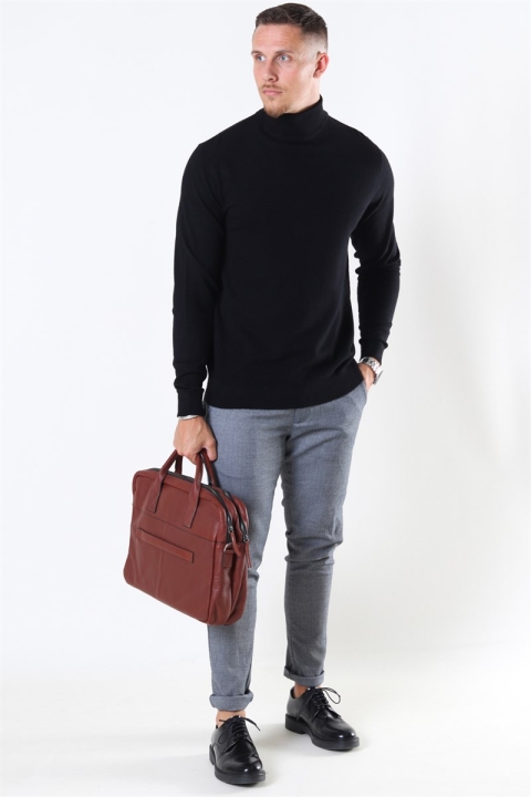 Only & Sons Mikkel 12 Soft High Neck Tricot Noos Black