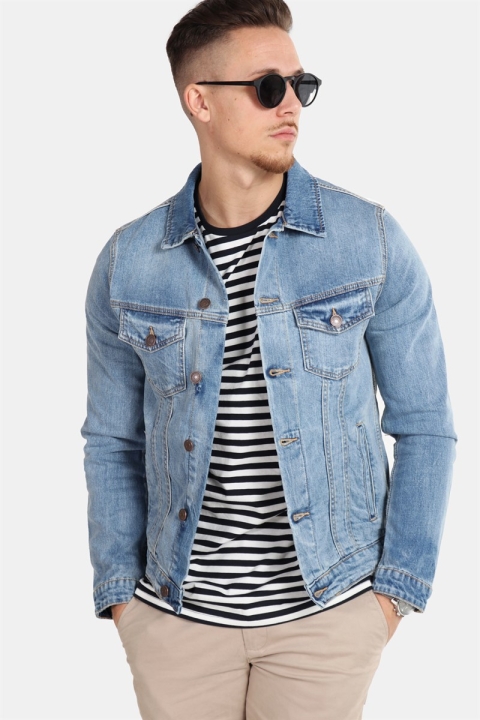 Jack & Jones Alvin Denim Veste SA 002 Noos Blue Denim