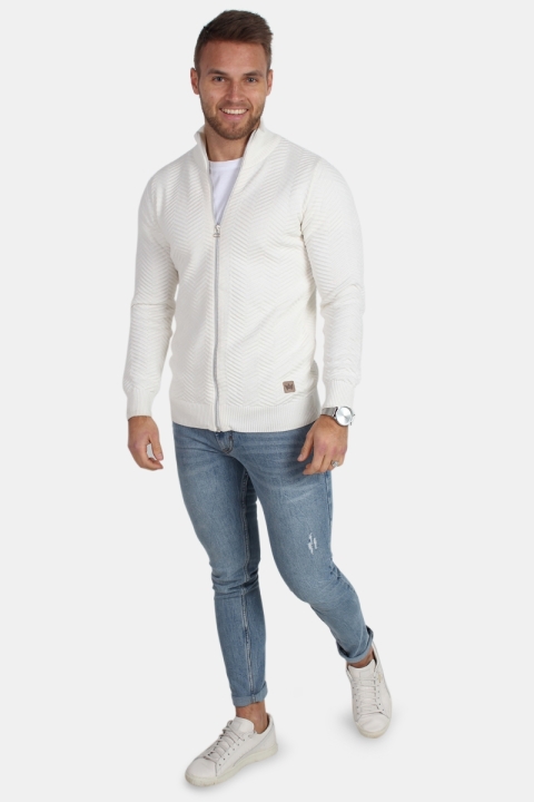 Kronstadt Carlo Zip Tricot Off White