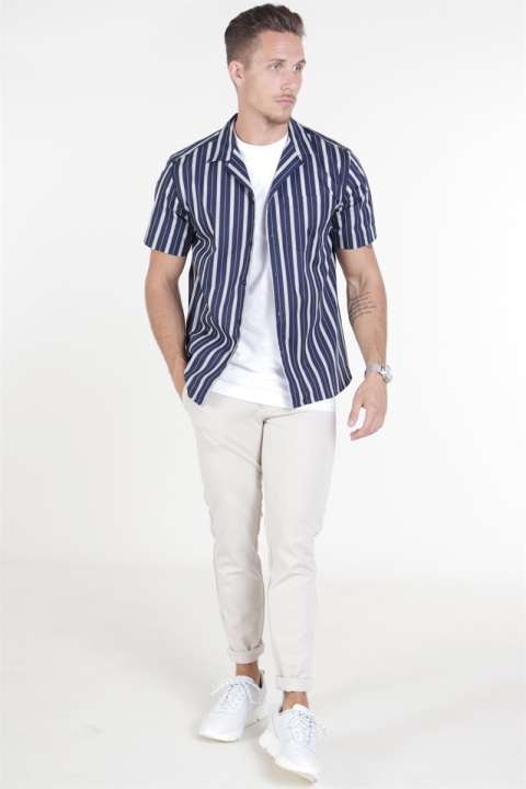 Les Duex Manny Chemises Dark Navy