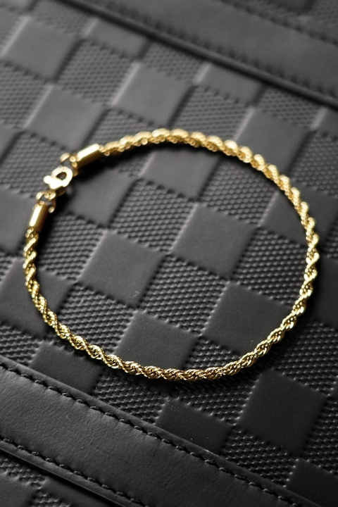 Northern Legacy NL Rope Bracelet Gold
