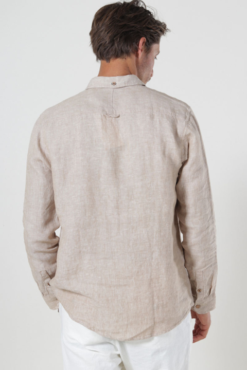 Kronstadt Ayers Ls shirt Feather Gray