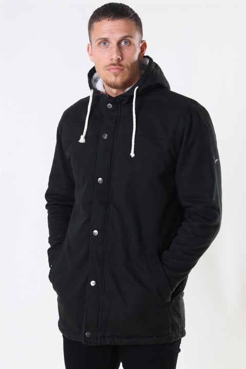 Denim Project Teddy Parka Veste Black