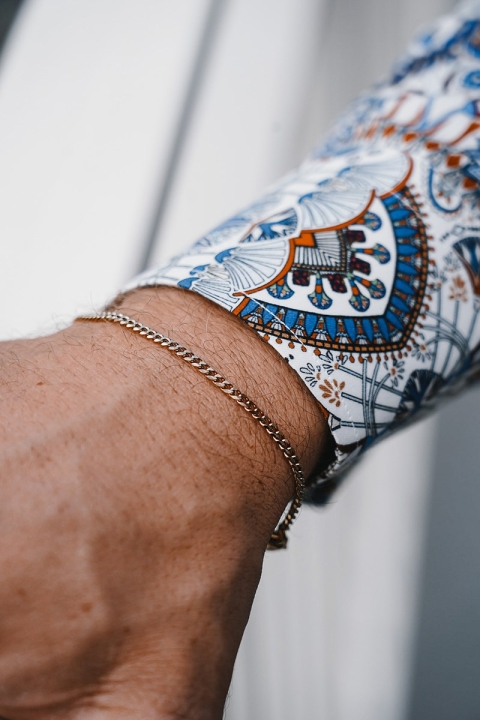 Northern Legacy Minimal Sequence Bracelet Sølv