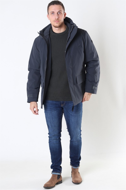 Only & Sons Mads Technical Warm Parka Veste Grey