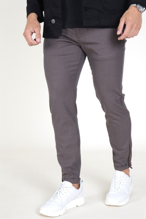 Gabba Pisa Hound Pantalon Brown Check