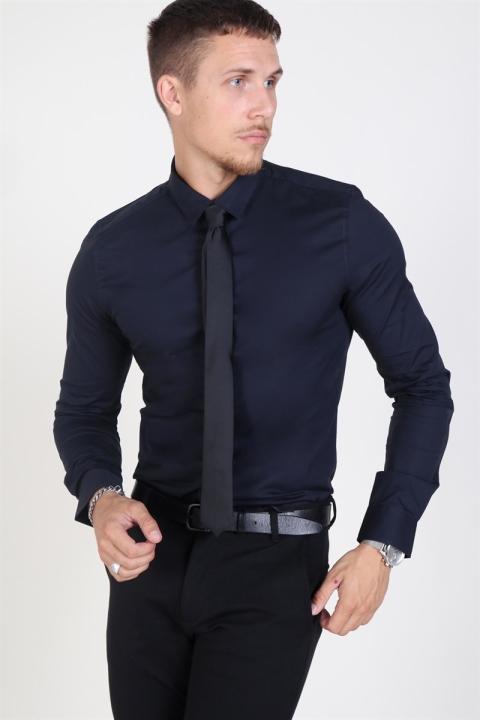 Only & Sons Alfredo LS Chemises Dark Navy