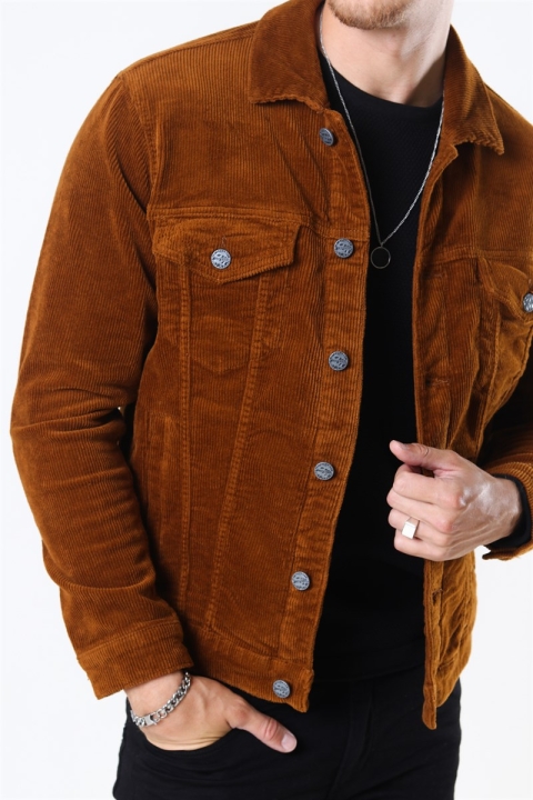 Only & Sons Coin Life Corduroy Veste Monks Robe