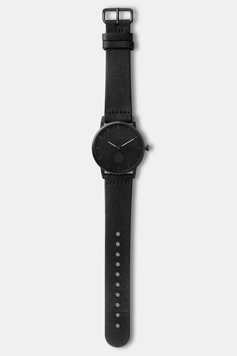 Triwa Midnight Falken Montres Black Classic Black Buckle