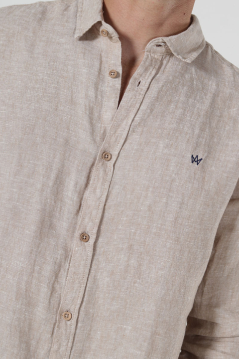 Kronstadt Ayers Ls shirt Feather Gray