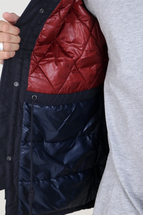 Jack & Jones Wetford Parka Veste Dark Navy