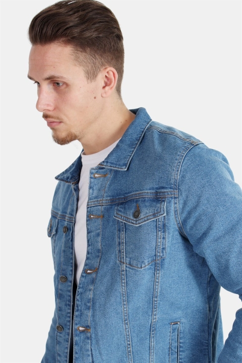 Denim Project Kash Denim Veste Heavy Worn Indigo