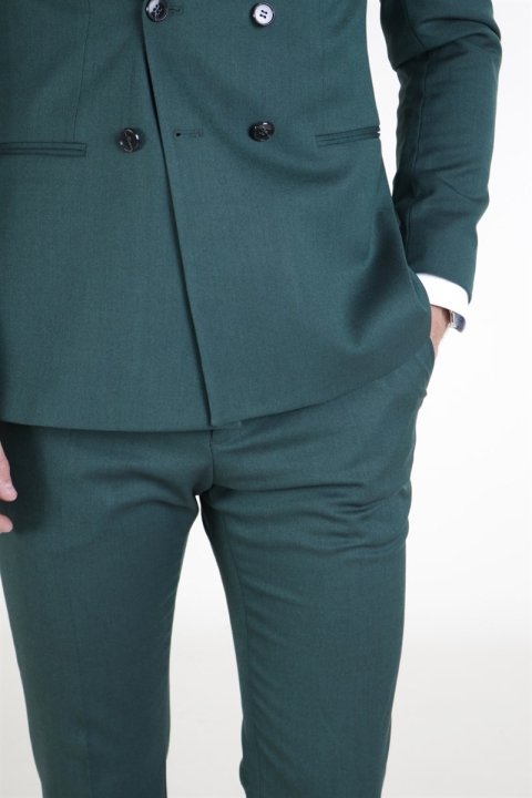 Selected Slim Daxlogan Pantalon Medium Green Melange