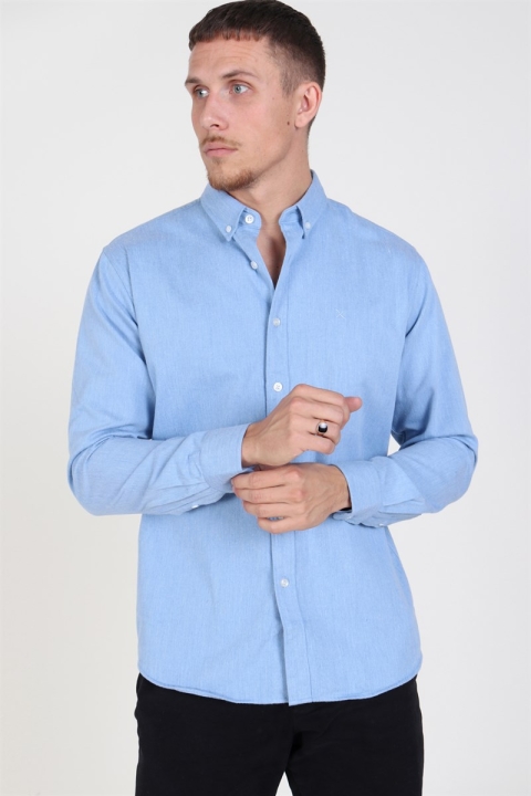Clean Cut Sälen Flannel Chemises Blue