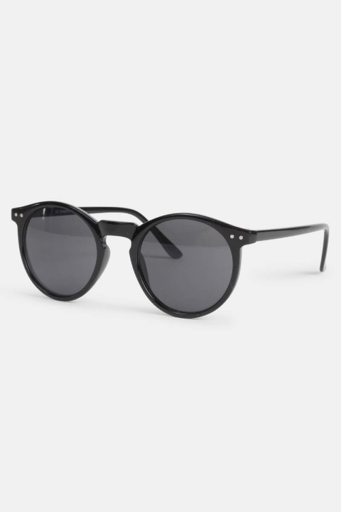 Fashion Panto des lunettes de soleil Blank Sort.