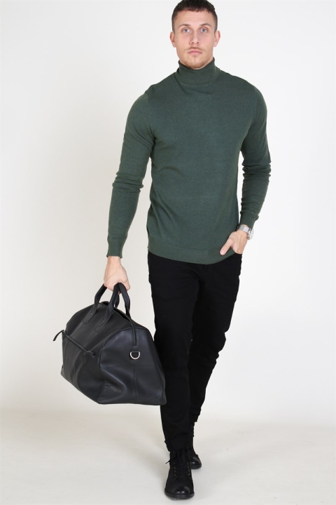 Only & Sons Mikkel 12 High Neck Tricot Darkest Spruce