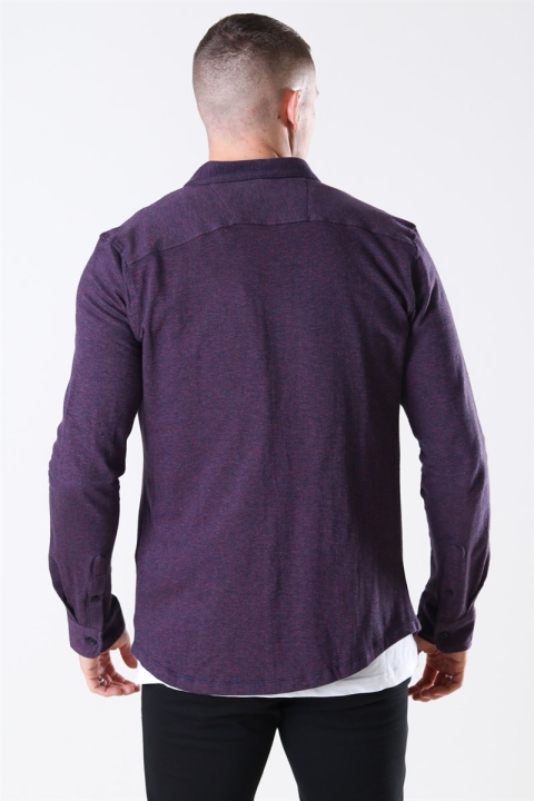 Only & Sons Gabriel LS Strikket Chemises Pompeian Red