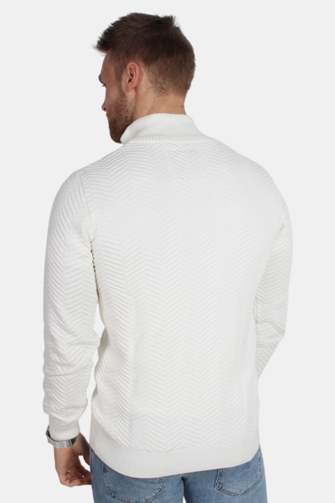 Kronstadt Carlo Zip Tricot Off White