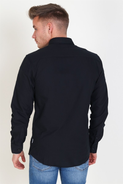 Only & Sons Alvaro LS Oxford Chemises Black