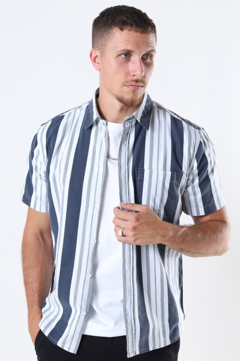 WoodBird Stephan Hoyos Chemises Navy/White