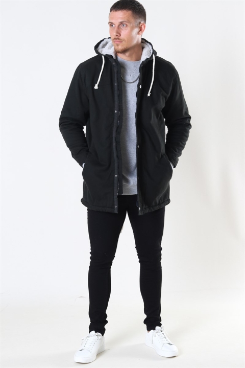 Denim Project Teddy Parka Veste Black