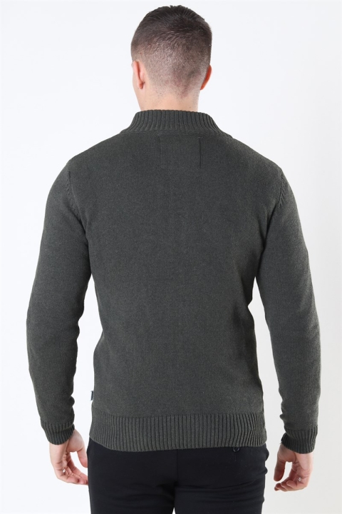 Kronstadt Liam Zip Tricot Recycle Army
