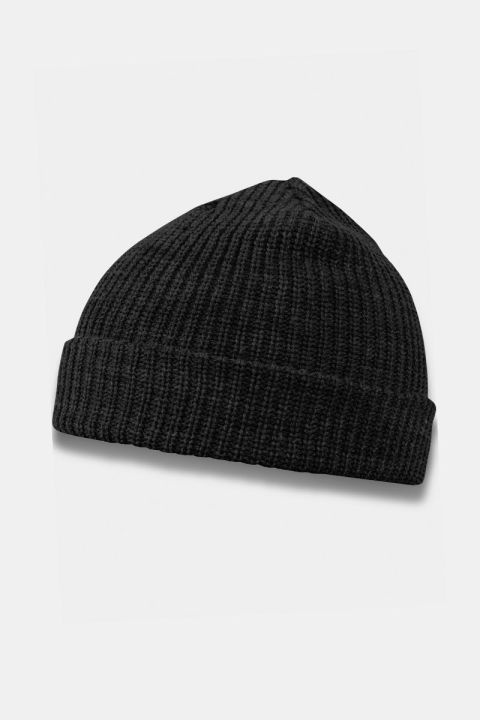 Basic Brand Fisherman Beanie Bonnet Black