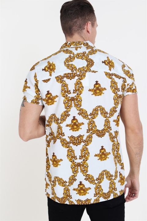 Redefined Rebel Benjamin Chemises White Baroque