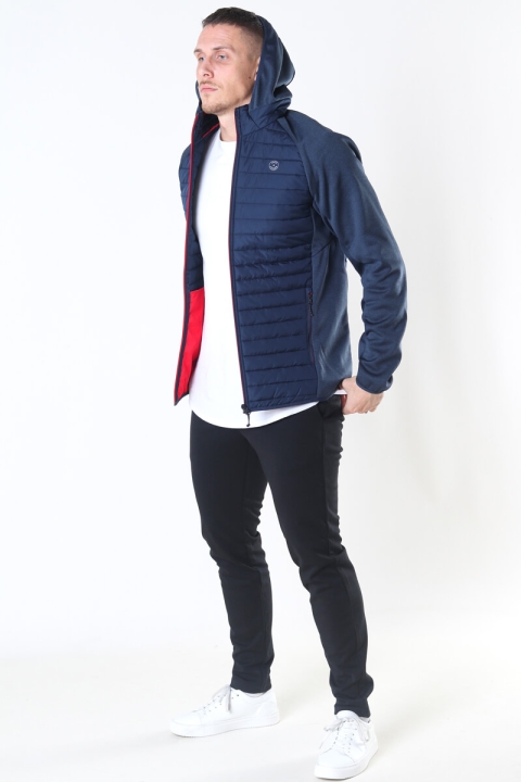 Jack & Jones Multi Quilted Veste Navy Blazer