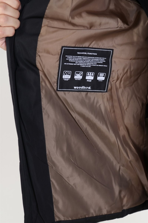 Woodbird Joseph Canyon Veste Black