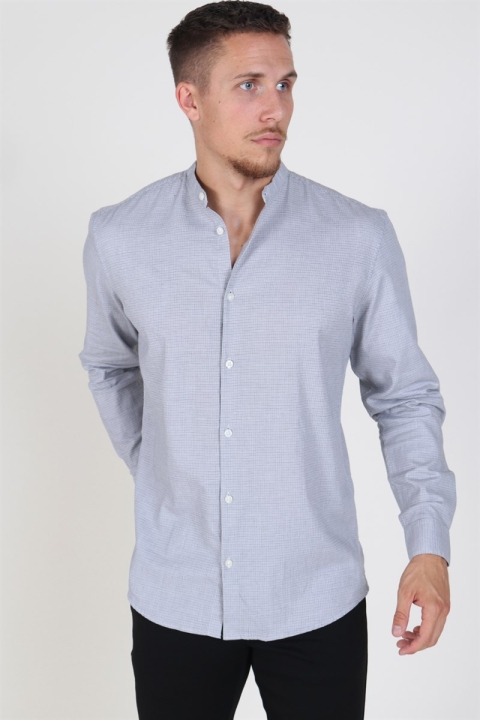 Selected Slim Port Chemises Medium Blue Denim