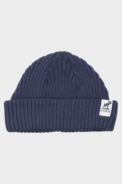 Fat Moose Fat Beanie Bonnet Navy