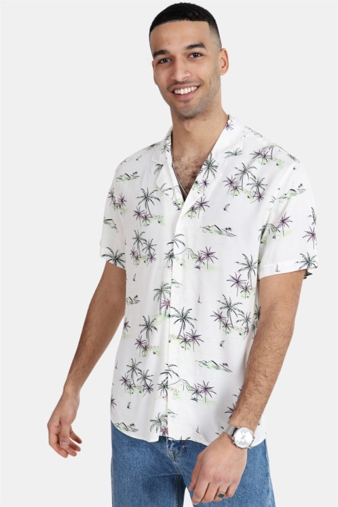 Clean Cut Island Bowling Chemises White