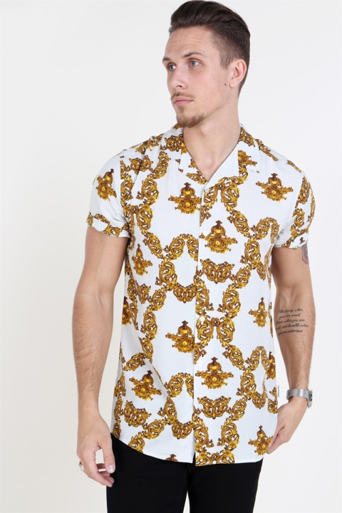 Redefined Rebel Benjamin Chemises White Baroque