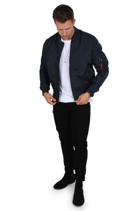 Alpha Industries MA-1 TT Bomber Veste Rep Blue