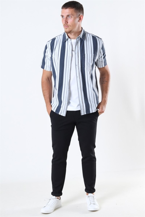 WoodBird Stephan Hoyos Chemises Navy/White