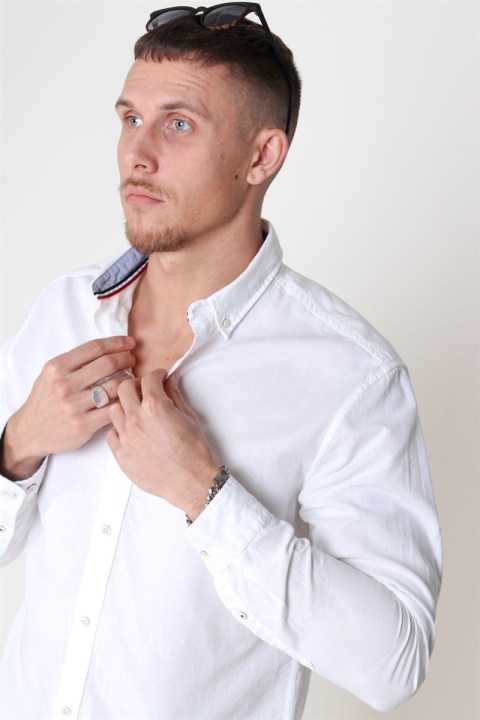 Jack & Jones Summer Chemises L/S White