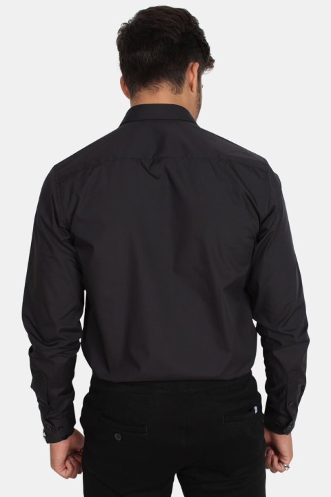 Tailored & Originals York Chemises Black