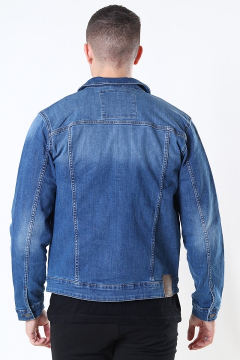 Only & Sons Coin Life Trucker Veste 8615 Denim Blue