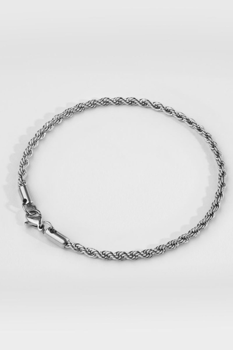 Northern Legacy Rope Bracelet Sølvtonet