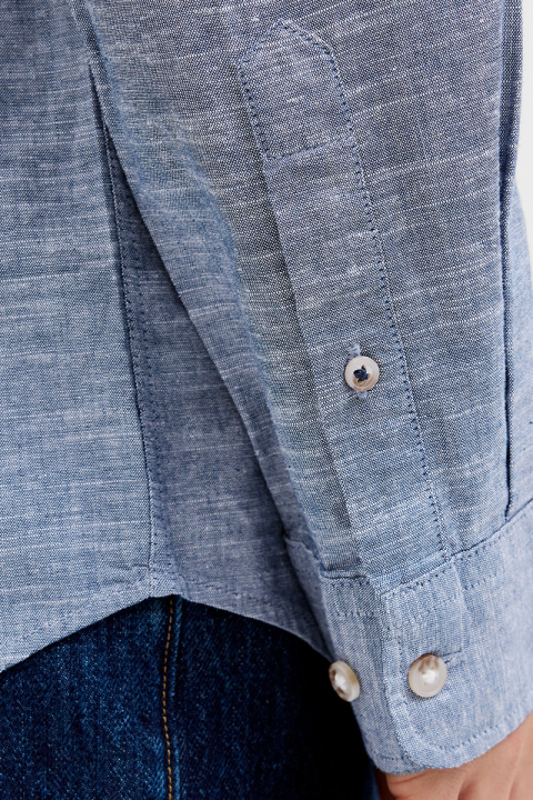 Jack & Jones Summer Shirt LS Faded Denim
