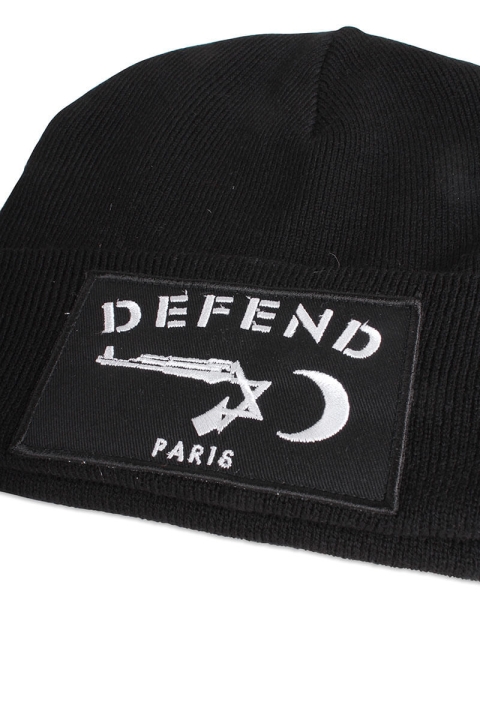 Defend Paris Bony Paxist Bonnet Black