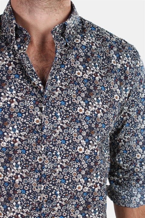 Clean Cut Sälen 70 L/S Chemises Navy